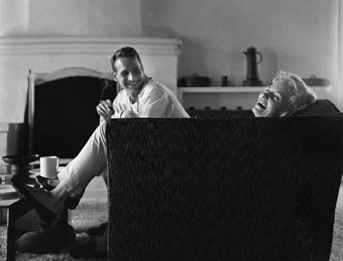 Photo: Paul Newman and Joanne Woodward, "Domestic Bliss", 1958 Archival Pigment Print #1563