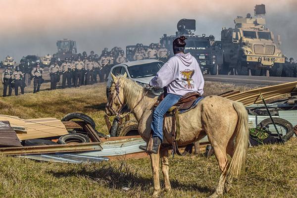 Photo: "Defend The Sacred": Standing Rock, Cannon Ball, North Dakota, 2016 Archival Pigment Print #2187