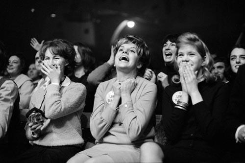 Beatles Fans, Washington Coliseum. Feb 11, 1964.  Copyright Bill Eppridge<br/>