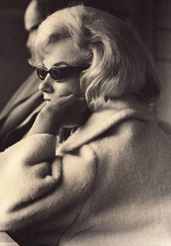 Photo: Marilyn Monroe at a New York Yankees baseball game, Yankee Stadium, c. 1954 Vintage Gelatin Silver Print #1183