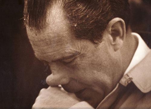 Photo: Richard Nixon on the campaign trail in 1968 Vintage Gelatin Silver Print #1187