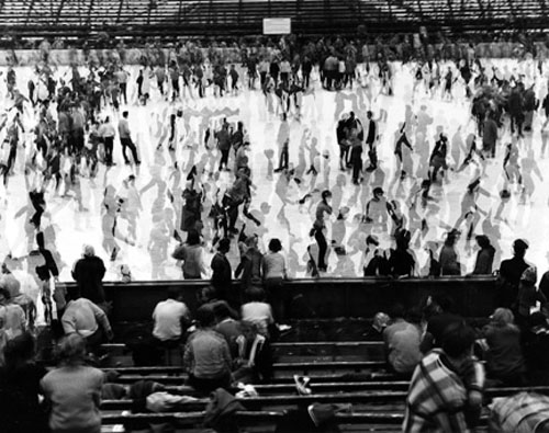 Ice Skaters, Motion Study, 1958