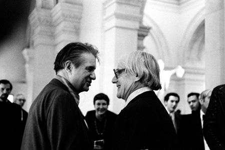 Francis Bacon and william De Kooning, The Metropolitan Museum of Art, 1974<br/>