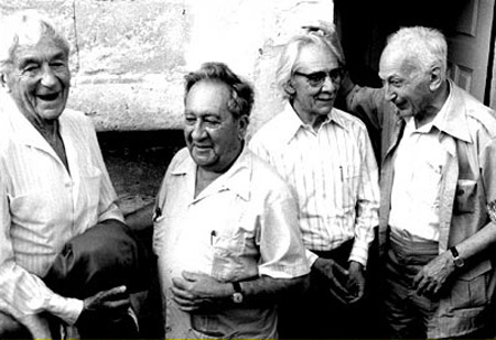 Lucien Clergue: Jean-Francois Lartigue, Aaron Siskind, Manuel Alvarez Bravo, AndrÃ© KertÃ©sz, Arles, 1976