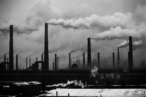 Photo: V.I. Lenin Steel Mill, Magnitogorsk, 1991 Gelatin Silver print #137