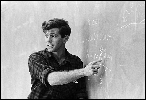 Â©Paul Fusco/Magnum Photos  Michael Rossmann, an organizer for the Free Speech Movement at UC Berkeley, Berkeley, California. 1964