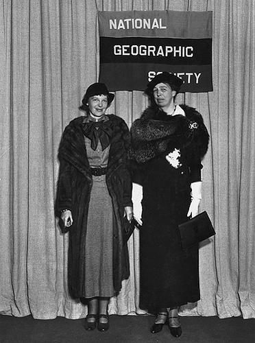 Willard Culver -- Amelia Earhart and First Lady Eleanor Roosevelt, 1935