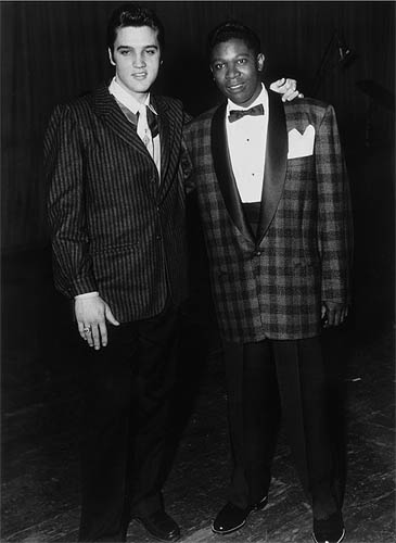 The Two Kings: Elvis Presley with B.B. King at WDIA Goodwill Review, December 7, 1957