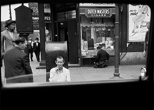 Sunday Morning on Madison Street, 1950<br/>