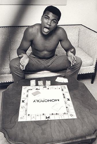 Photo: Muhammad Ali (Cassius Clay - Monopoly), Louisville, Kentucky, 1963 Gelatin Silver print #1729