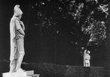 Barbarian prisoner and Callipygian Venus, Versailles 1966