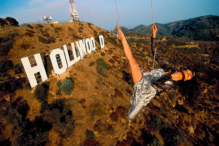 Michelle Yeoh, Hollywood Sign, 1998<br/>