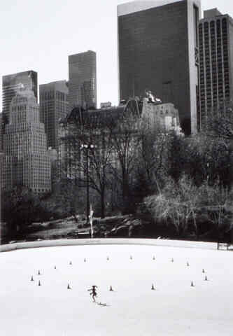 Lone Skater, Central Park, New York, 1998