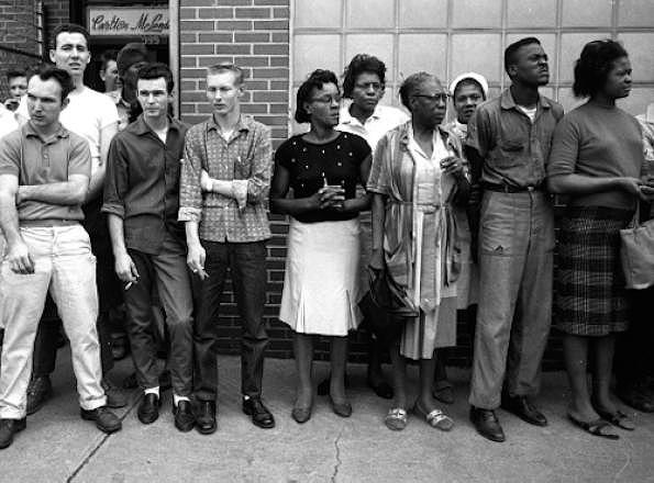Photo: Montgomery Onlookers, Selma March, 1965 Gelatin Silver print #1845