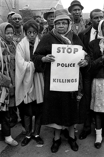 "Stop Police Killings", Selma March, 1965