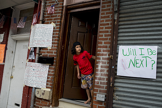 "Will I Be Next", site of Eric Garner killing, New York, 2014