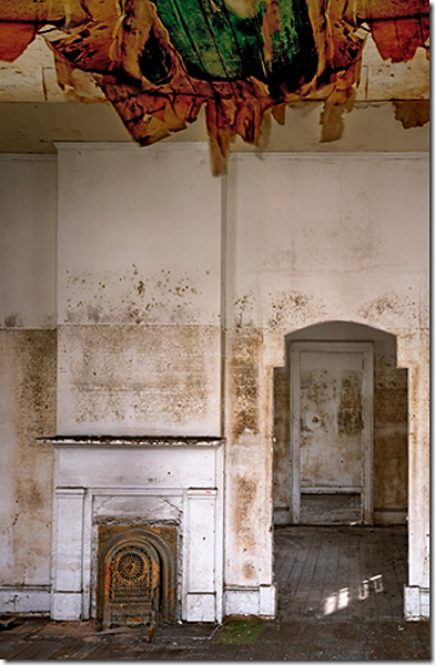 Hurricane Katrina: Interior Fireplace