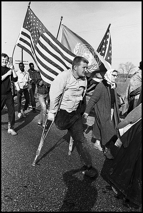 Selma Marcher who marched all the way, 1965