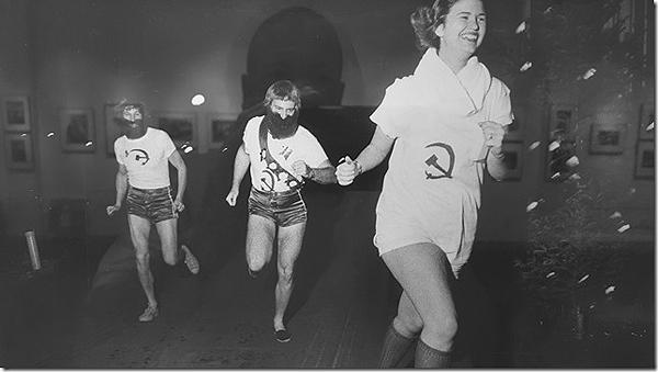 Chicago New Year's Eve Costume Run, 1956<br/>