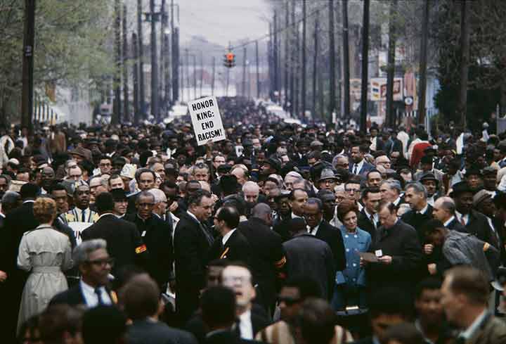 Honor King, End Racism, 1968<br/>