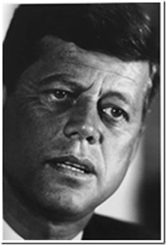 John F. Kennedy, California, 1960 