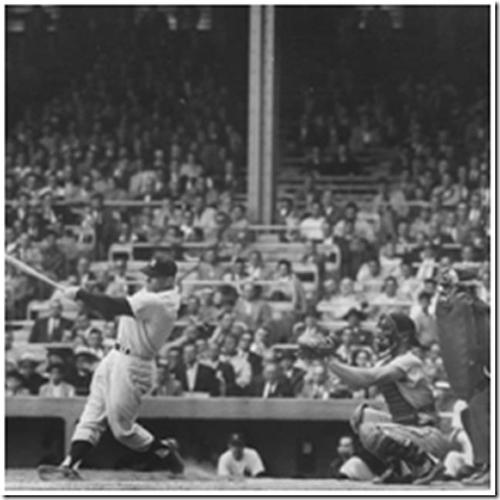 Photo: Mickey Mantle at bat 1955 Archival Pigment Print #2155