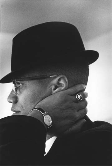 Portrait of Malcolm X, Chicago, 1961