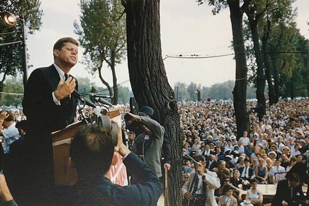 John F. Kennedy on the Hustings, Cleveland, 1960