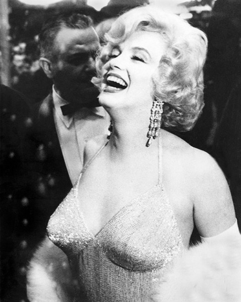 Marilyn Monroe Marilyn Monroe Attends Premier Party, 1961