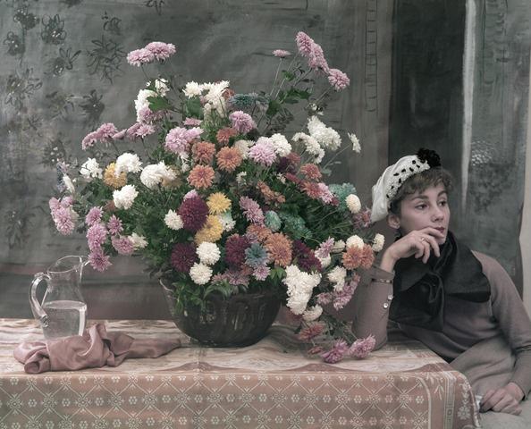 Photo: After Degas: Woman and Flowers, New York City 1960 Archival Pigment Print #2386