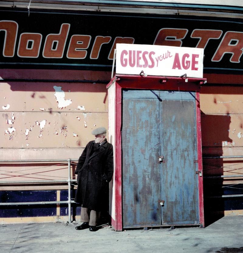 "Guess Your Age", East Harlem, New York, 1947<br/>Please contact Gallery for price