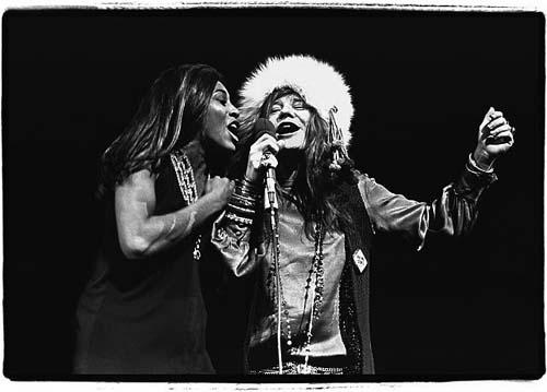 Photo: Janis and Tina, Madison Square Garden, November 27, 1969 Gelatin Silver print #264