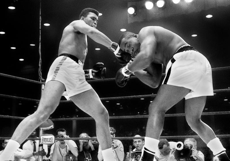 Bob Gomel Cassius Clay (Muhammad Ali) vs Sonny Liston, Miami, Florida, February 25, 1964 Please contact Gallery for price