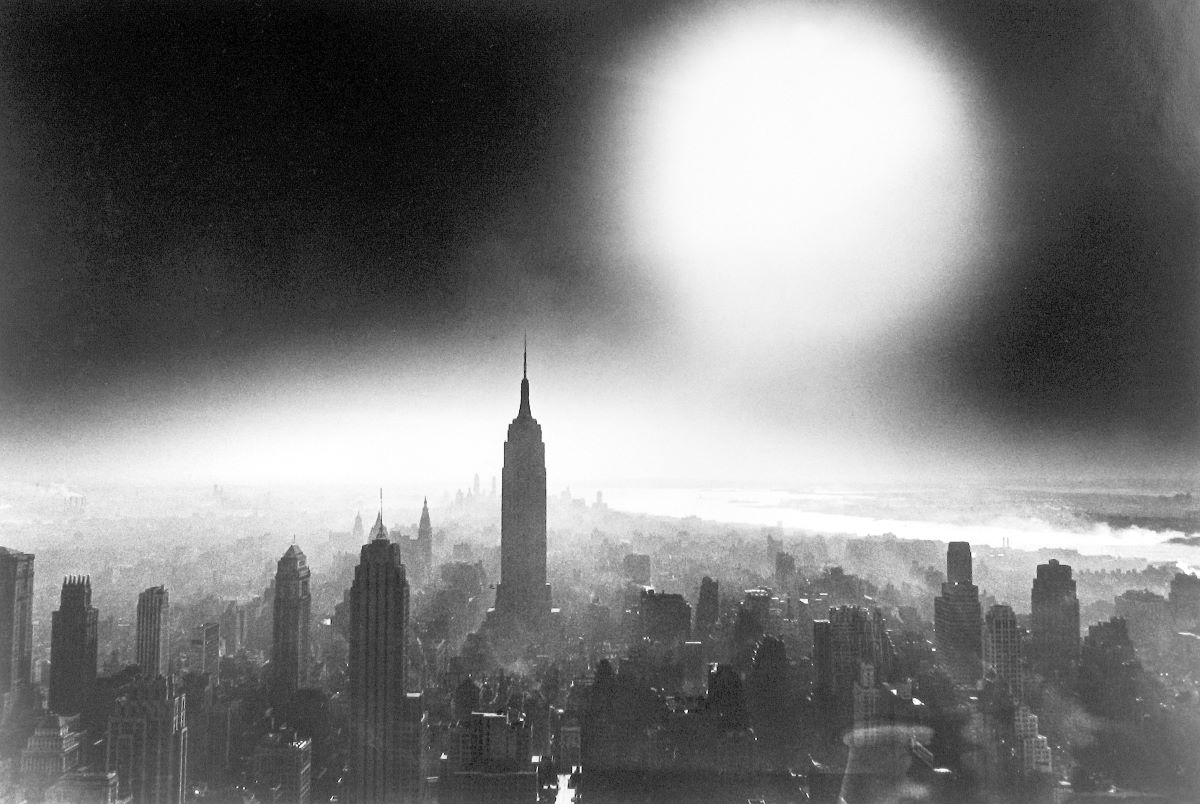 William Klein: Atom Bomb Sky, New York, 1955