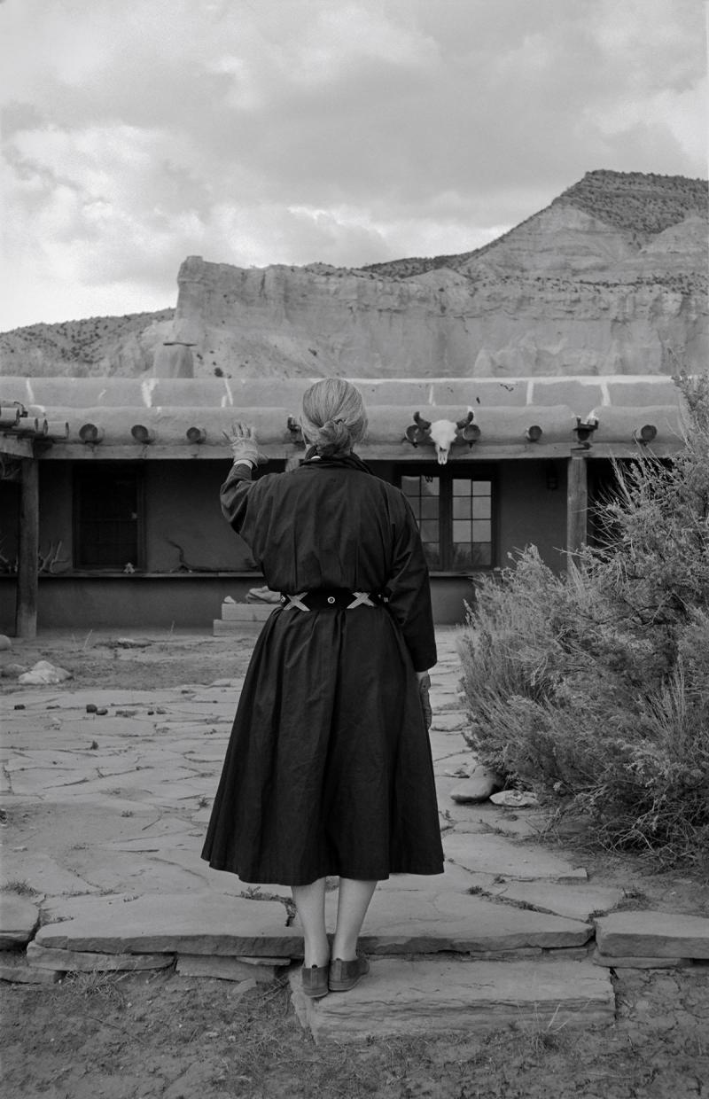 Georgia O'Keeffe at the ranch, New Mexico, 1960<br/>Please contact Gallery for price