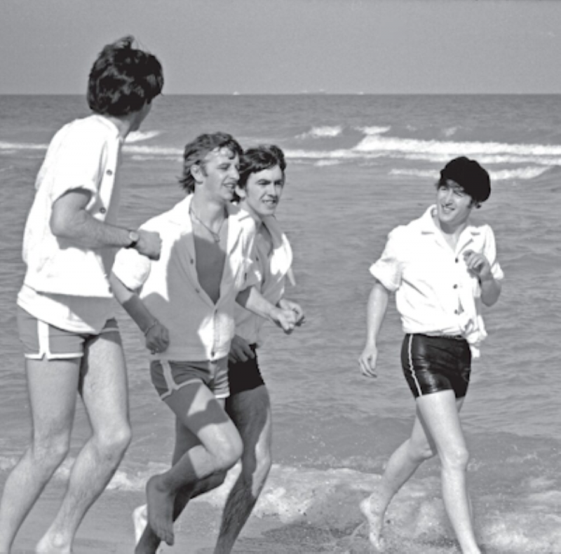 The Beatles on Miami Beach, 1964<br/>Please contact Gallery for price