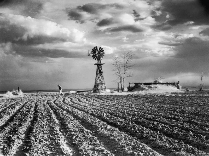 Photo: Approaching Storm, Hartman, Colorado, 1954 Gelatin Silver print #293