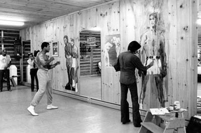 Photo: Ali at Deer Lake Training Camp Gelatin Silver print #471