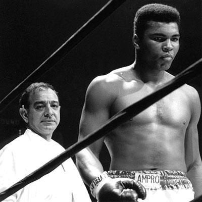 Photo: Ali with Trainer Gelatin Silver print #474