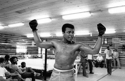 Photo: Ali at Deer Lake Training Camp Gelatin Silver print #476