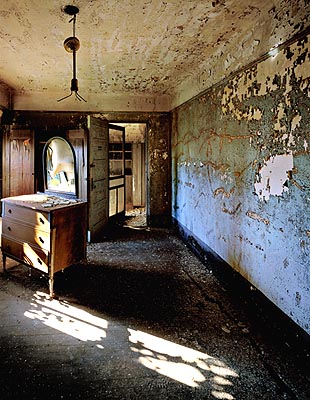 Administration building, dresser and mirror, Island 3