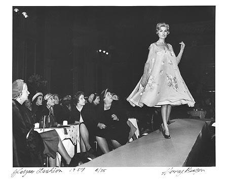 Photo: Dior Comes to Glasgow, 1957 Gelatin Silver print #618