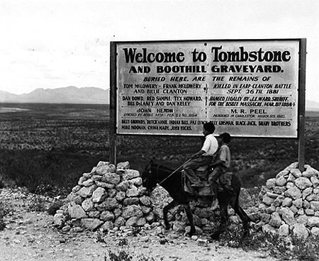 Tombstones, Arizona, c.1936