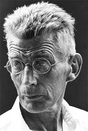 Photo: Samuel Beckett, 1964 Gelatin Silver print #718