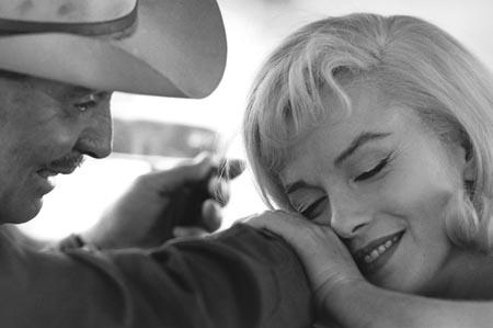 Clark Gable and Marilyn Monore,<br/>