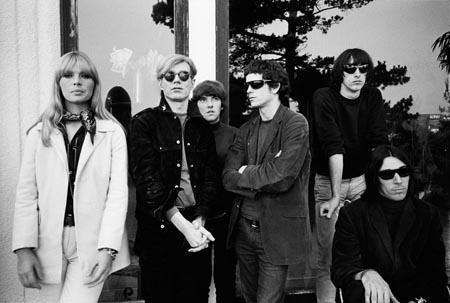 Photo: Andy Warhol, Nico and the Velvet Underground, Los Angeles, California, 1965 Gelatin Silver print #836