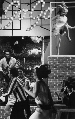 Hullabaloo with Chuck Berry, NY, 1965 Gelatin Silver print