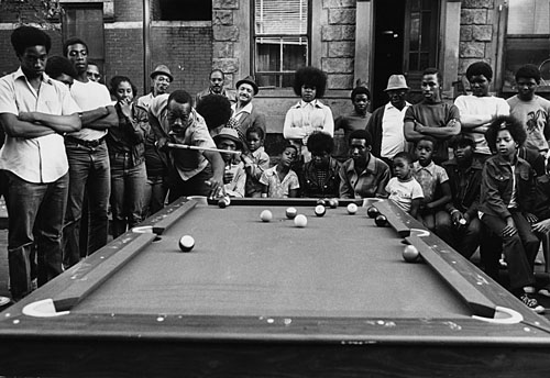 Pool comes to Harlem, New York, 1981