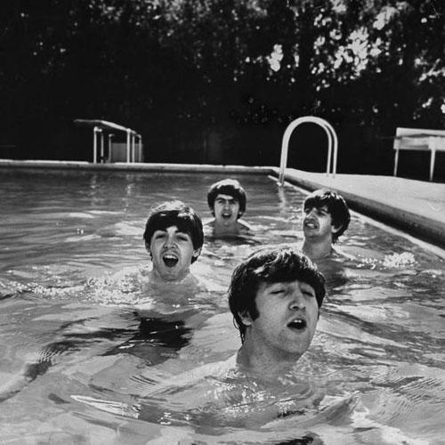 Photo: John Loengard The Beatles, Miami, 1964 Gelatin Silver print #1130
