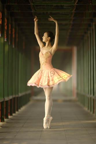 Ballerina Summer Palace, Beijing Archival Pigment Print